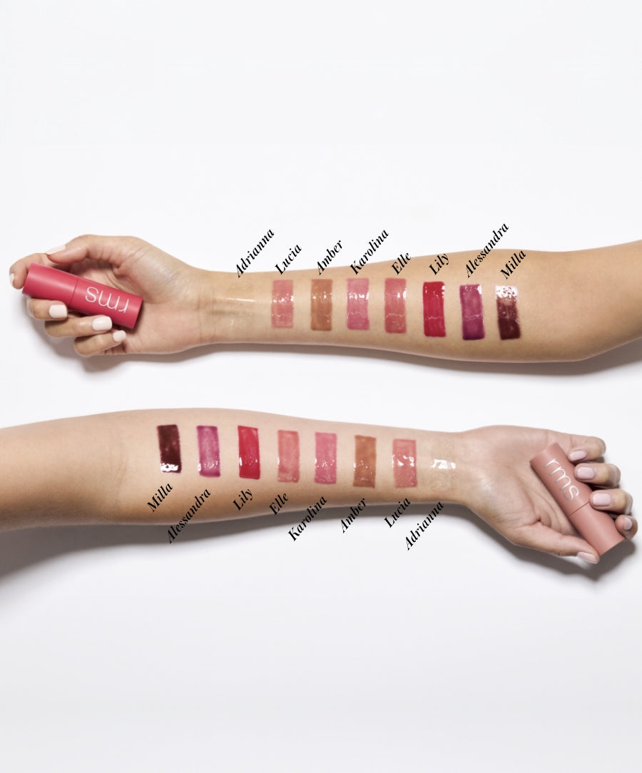 Legendary Lip Oil Shade Swatches