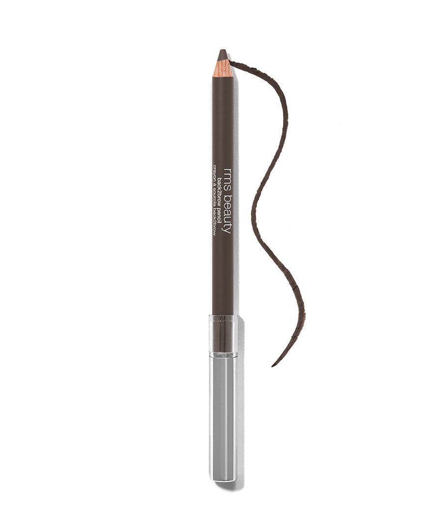 Back2Brow Pencil in shade Dark showing swatch of creamy texture and color deep espresso ideal for dark brown/black hair