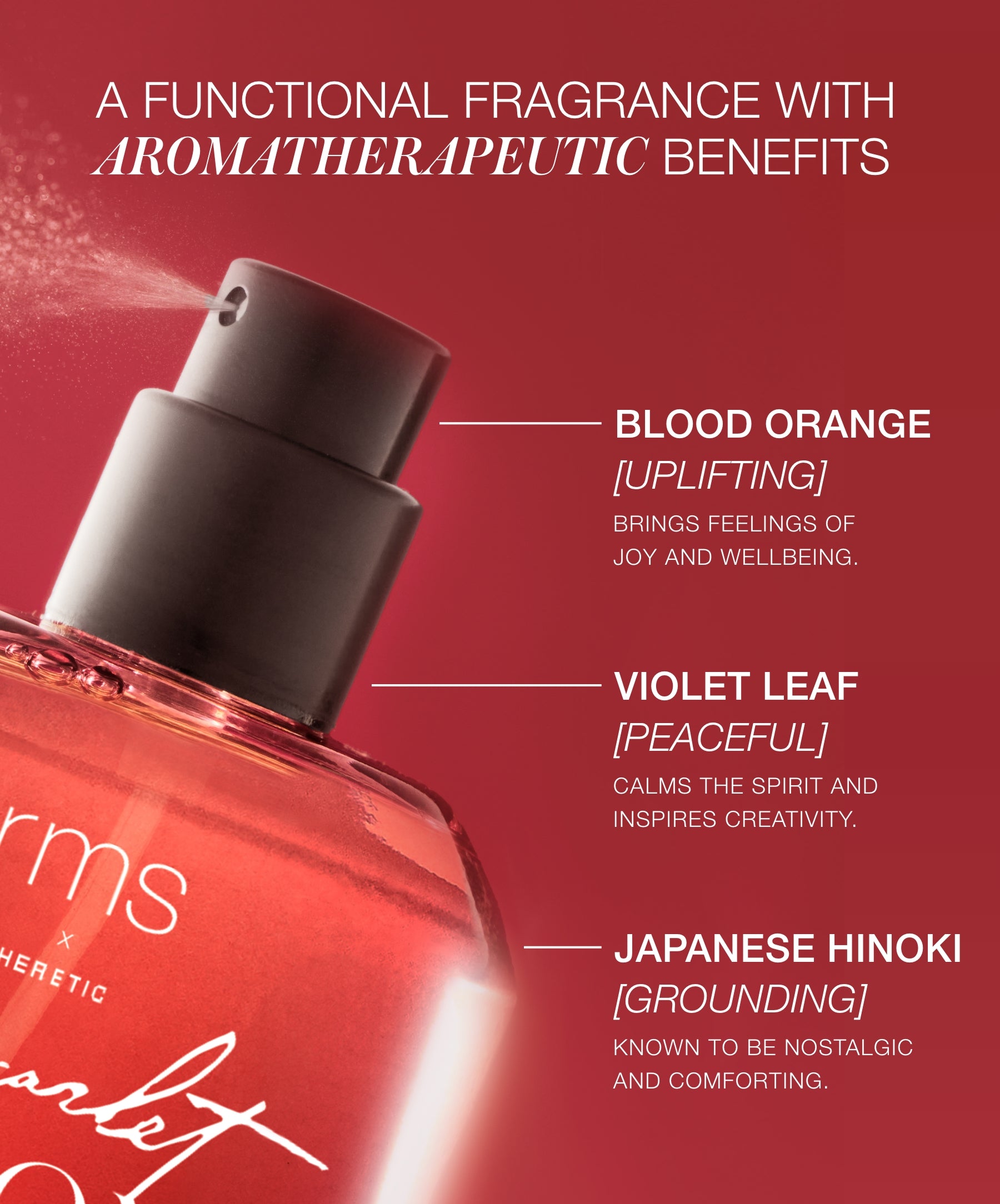 RMS x Heretic: Scarlet Moon Fragrance benefits