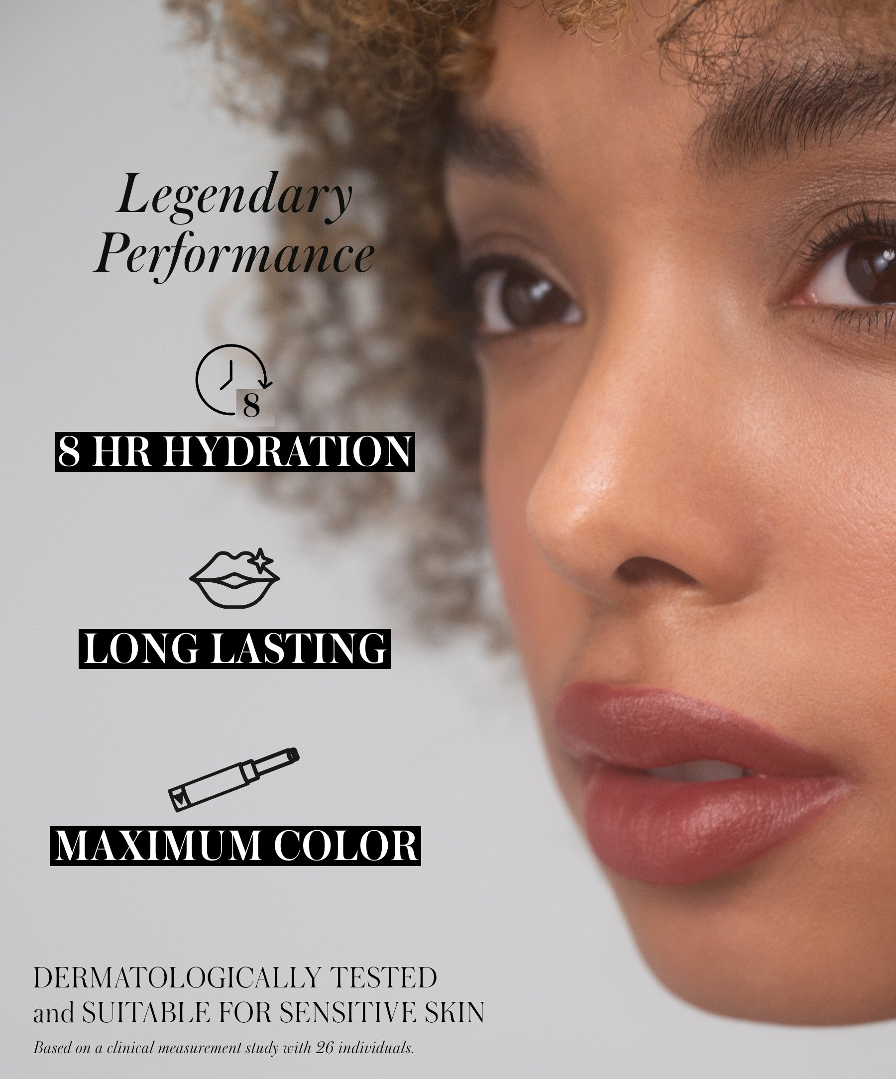 Legendary Serum Lipstick: The Nudes results