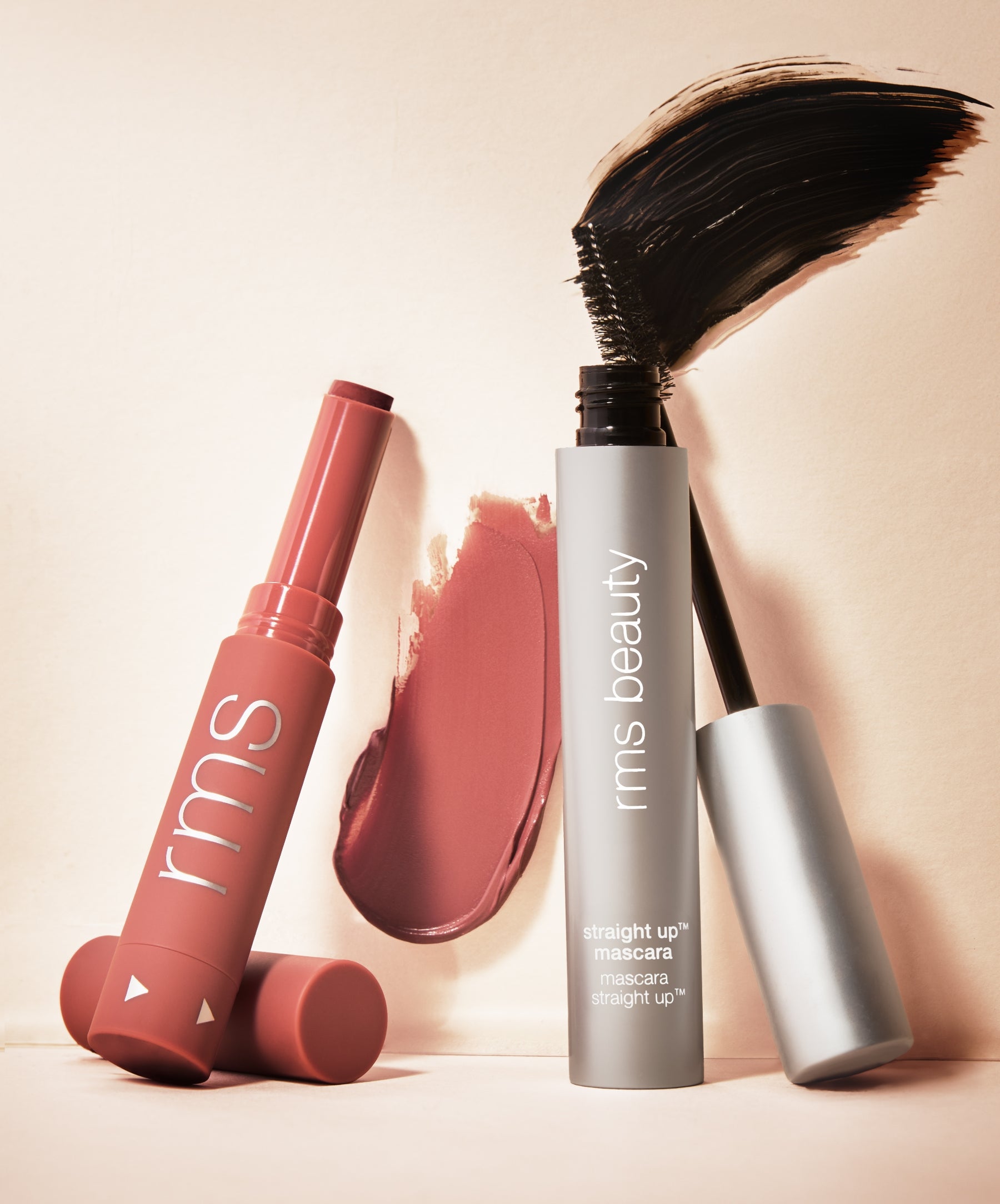 Legendary Lip & Lash Kit featuring Legendary Serum Lipstick: The Nudes and Straight Up Volumizing Mascara.